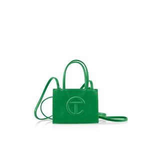 Telfar Small Green Screen Bag